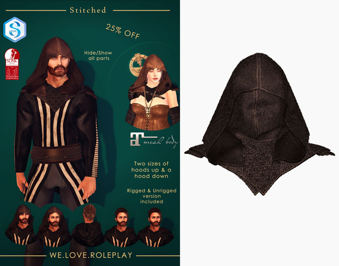 (Stitched)Miles Hood-Brown
