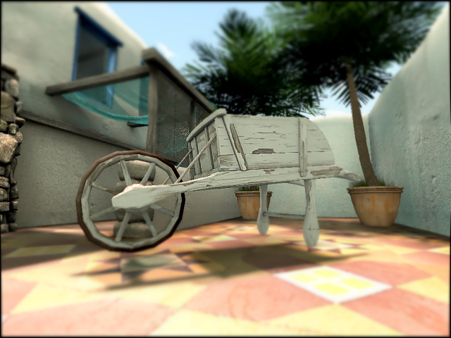 dust bunny . garden wheelbarrow . boxed