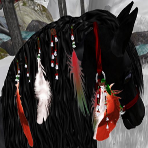 DD's Christmas Collection Feathers & Bell for Horses