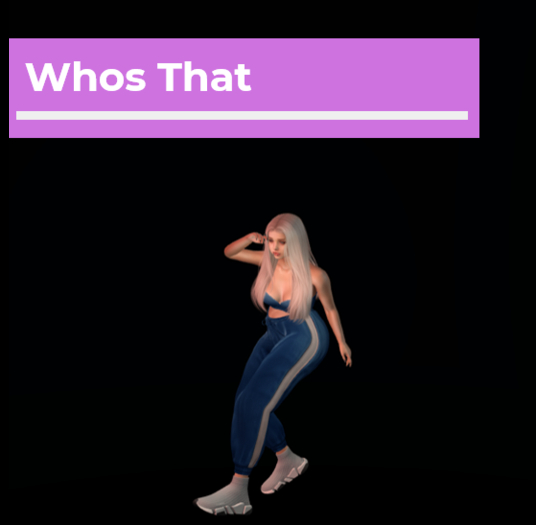 [Pose Ball] Whos That
