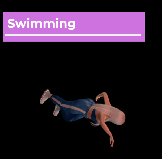 [Pose Ball] Swimming