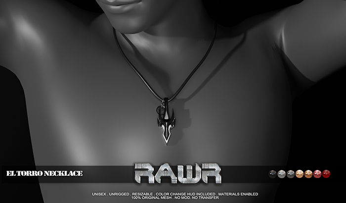 RAWR! El Torro Necklace (wear me)
