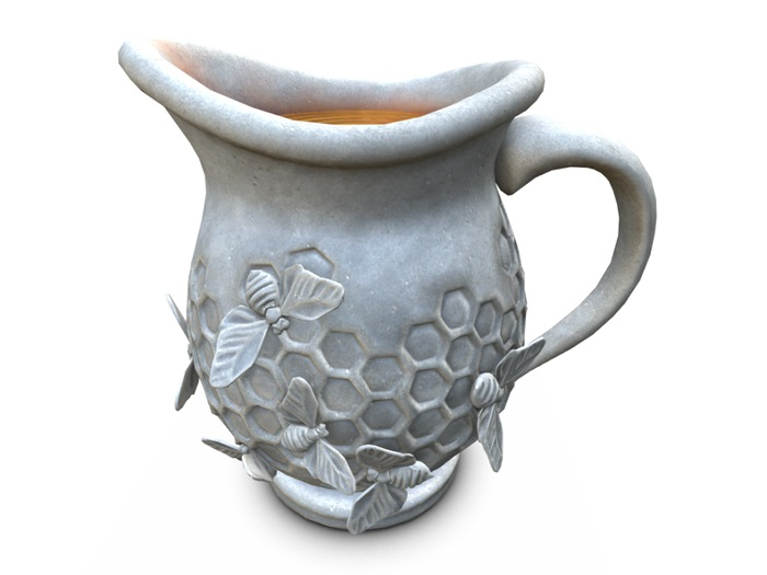 03 Honey Jar White RARE