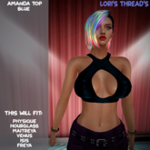 [L.T] Amanda Top - Blue (ADD ME)