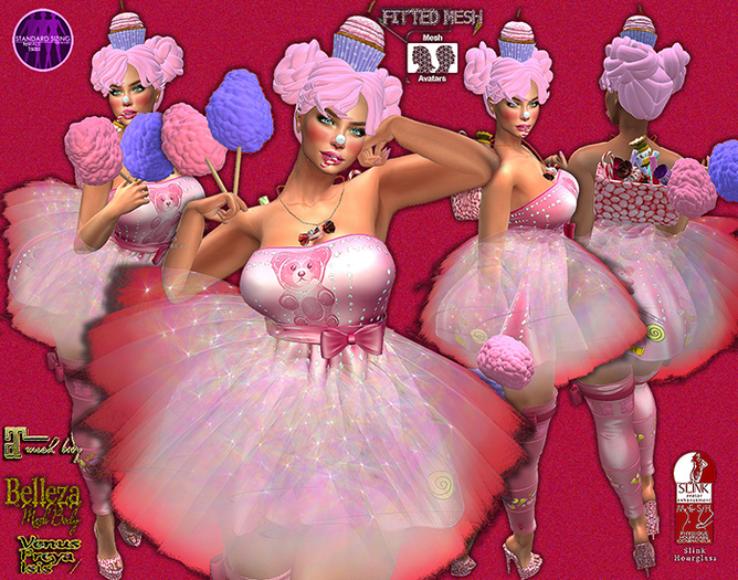 CANDY DOLL-MAITREYA-BELLEZA-SLINK-CLASSIC 1 SIZE