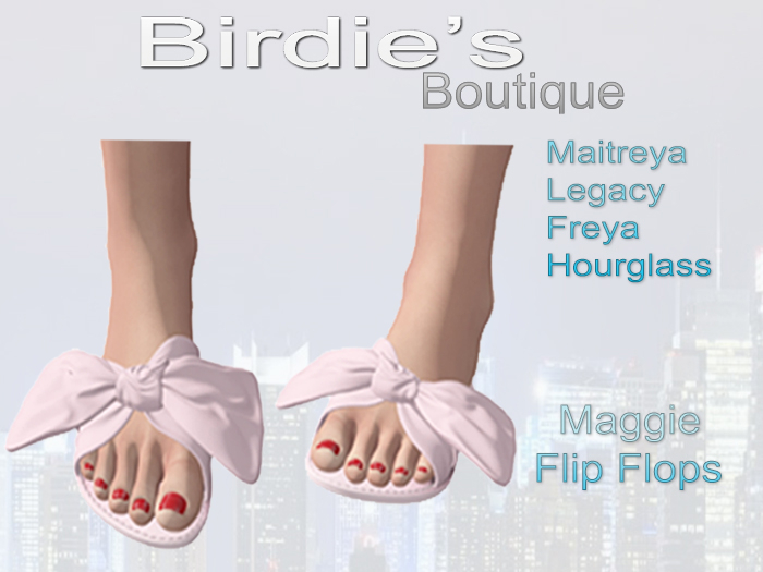 Birdie's Boutique - Maggie Flip Flops - Light Pink