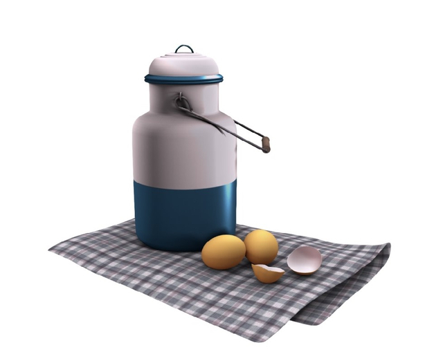 Serenity Style- Milkmaid & Eggs RARE
