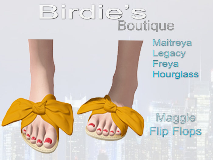 Birdie's Boutique - Maggie Flip Flops - Orange