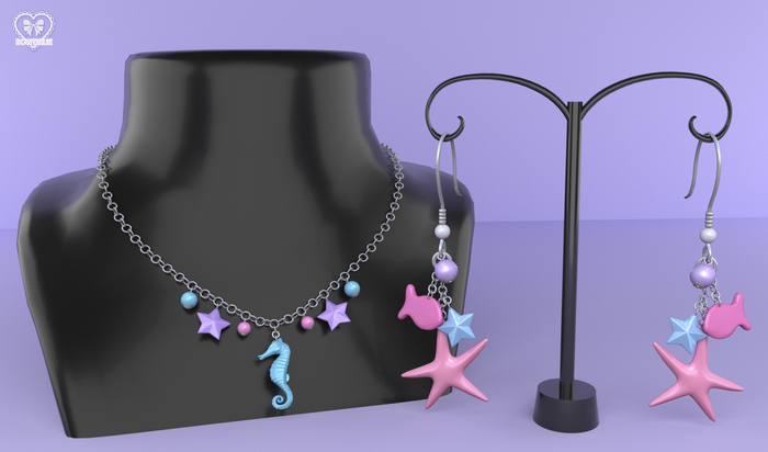 Bowtique - Under the Sea Jewelry Set