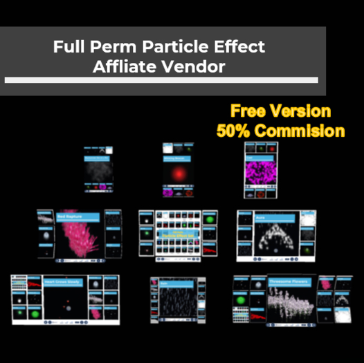 Particle Effect Vendor - Free Version (50% Commision)