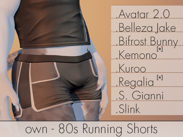 [own - 80s Running Shorts]