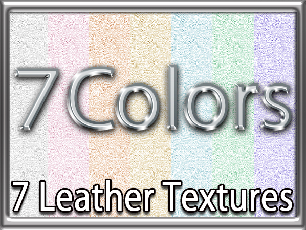 Zoy Texture [ Leather Wrinkle Shiny 02 ] Seamless - 7 Colors