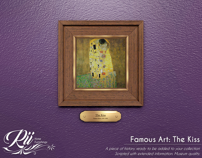 [Rii] Famous Art: The Kiss