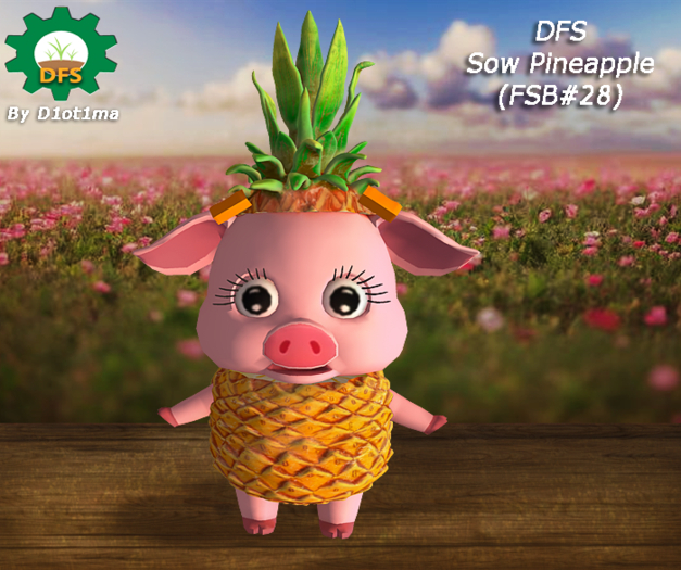 DFS Sow Pineapple (FSB#28) Rare
