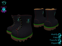 Dinkie Gray Leather  AK Boots