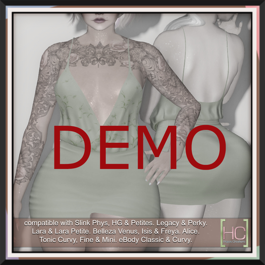 [HC] Ollie Wrap Dress DEMO