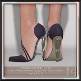 [HC] Ollie Grape Leggy Heels for Slink, Belleza, Maitreya, eBody, Signature, Legacy & Tonic