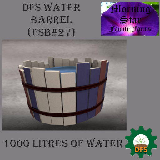 DFS Water Barrel (FSB#27)