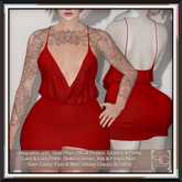 [HC] Ollie Red Wrap Dress for Slink (inc. Petite), Belleza, Maitreya, eBody, Signature, Legacy & Tonic