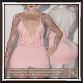 [HC] Ollie Blossom Wrap Dress for Slink (inc. Petite), Belleza, Maitreya, eBody, Signature, Legacy & Tonic