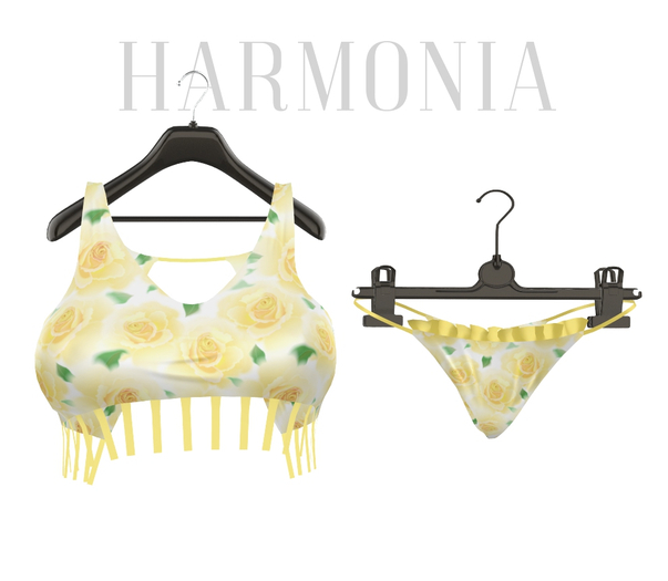 Yellow Beach Outfit