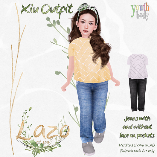 ~Lazo - Xiu Outfit - FATPACK
