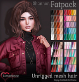 {Limerence} Shannon hair-Fatpack(Mod)