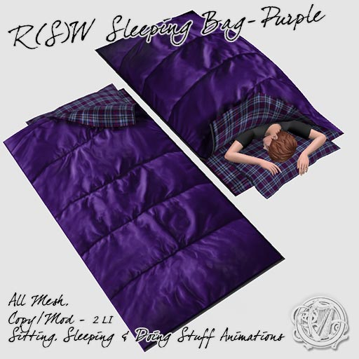 R(S)W Sleeping Bag 2 - Purple