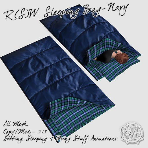 R(S)W Sleeping Bag 2 - Navy