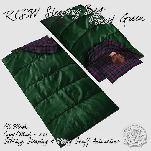 R(S)W Sleeping Bag 2 - Forest Green