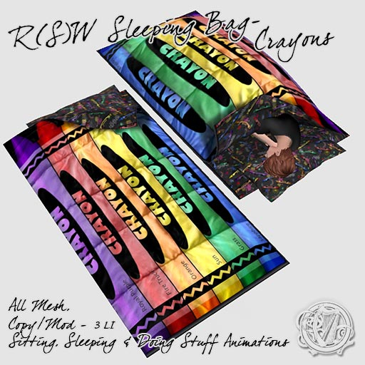 R(S)W Sleeping Bag 2 - Crayons