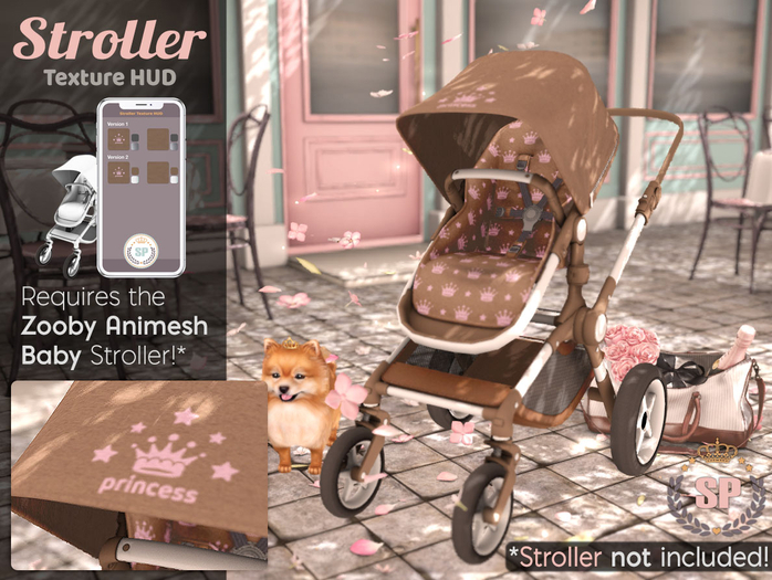 [*SP*] Stroller Texture HUD - Princess (Choco)