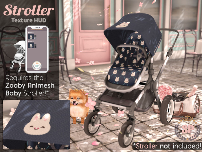 [*SP*] Stroller Texture HUD - Usagi (Blue)