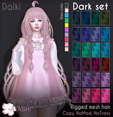 [^.^Ayashi^.^] Daiki hair-Dark set