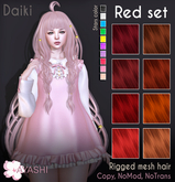 [^.^Ayashi^.^] Daiki hair-Red set