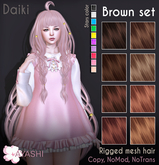 [^.^Ayashi^.^] Daiki hair-Brown set