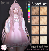 [^.^Ayashi^.^] Daiki hair-Blond set