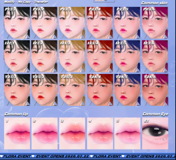 = MEOW MEOW =  Jooah Skin Hud 01 (T25),(genus)