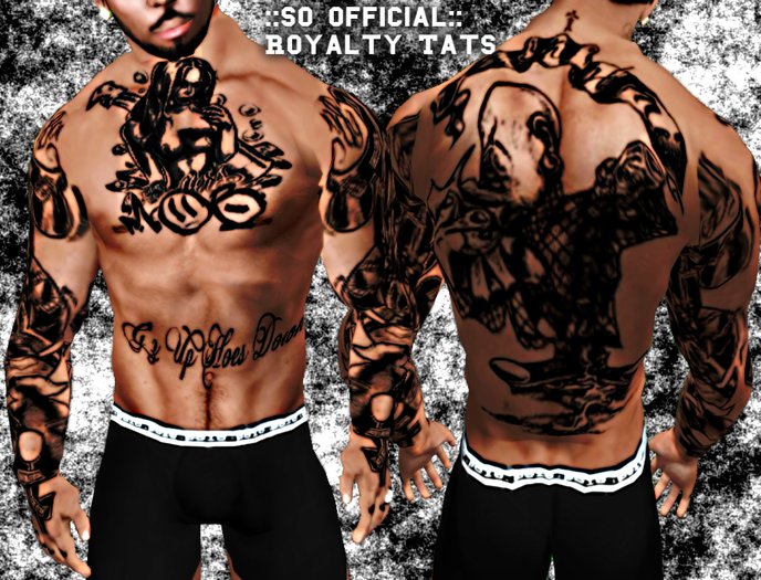 ::Royalty tattoos:: M.O.B