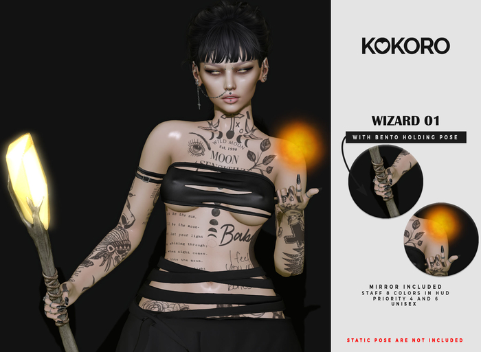 Kokoro - Wizard 01 Holding - Unisex