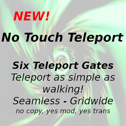 No Touch Teleport - Six gates - boxed