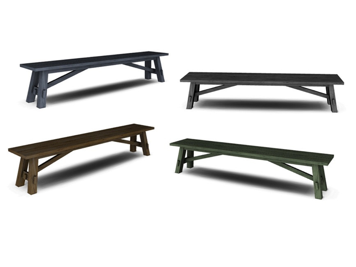 Garden Bench FULL PERM Mesh !