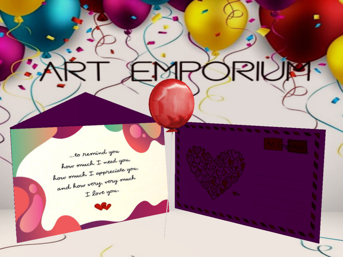 [Art Emporium] Greeting Card (boxed) - Love Reminder 9