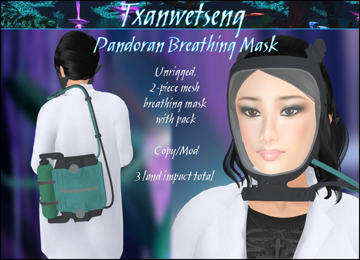 Txanwetseng Box :: Pandoran Breathing Mask & Pack