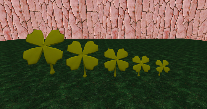 Fantasy Clover Pack Decor