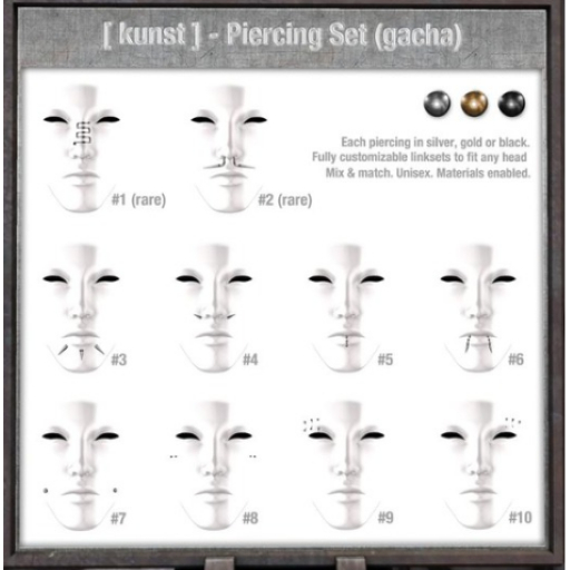 [ kunst ] - Piercing #2 RARE