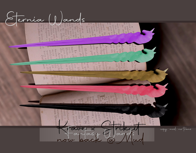 [KRAVE x Strike it] Fantasy Wands