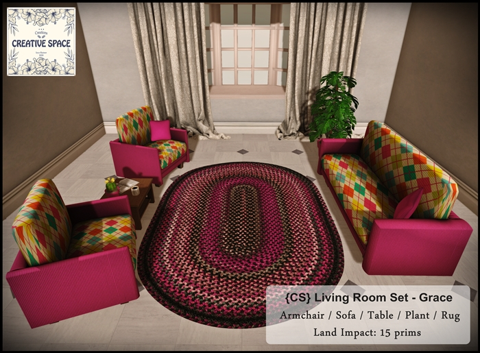 {CS} Living Room Set - Grace (PG)