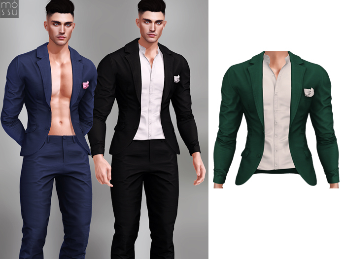 Mossu - Louis.Jacket - Green (Wear)