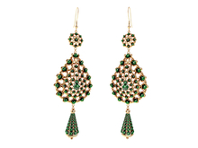 MINIMAL - Fantine Earrings Green